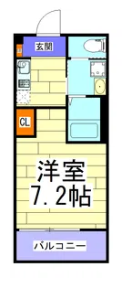 ALEGRIA平野本町【1階】の間取り