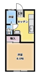 マンリョウII【2階】の間取り