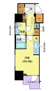 ラグディア芝公園【7階】の間取り