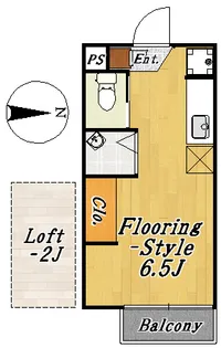 フローラ4【2階】の間取り