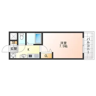 アークワン【4階】の間取り