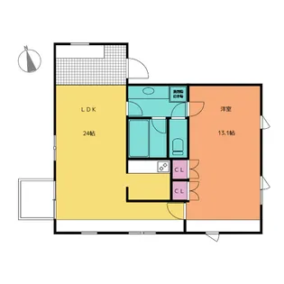 TASHIRO71【9階】の間取り