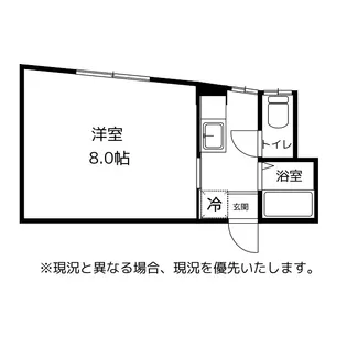 津林ビル B棟【2階】の間取り