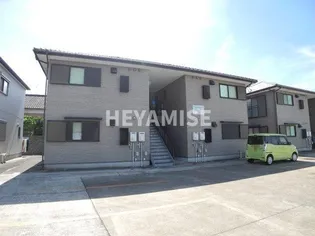 ツルタハイツB【2階】の外観