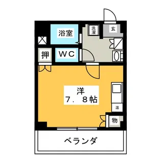 パークハイム鶴舞【4階】の間取り
