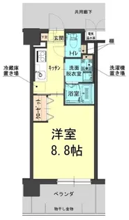 ルネス武富 II号館【1階】の間取り