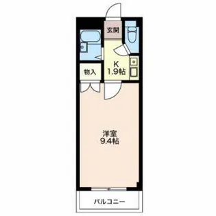アネックス鈴木III【1階】の間取り