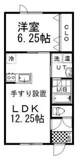Casa Serezo【1階】の間取り