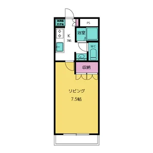 Hills青山【1階】の間取り