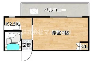 ハイツPAL【3階】の間取り