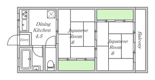 メゾンO.A.C【4階】の間取り