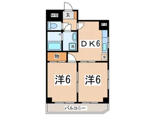 パールハウス2【3階】の間取り