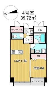 PAXレジデンス【2階】の間取り