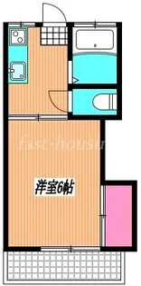 むさしのコーポ【2階】の間取り