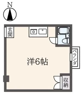 相武ビル【4階】の間取り