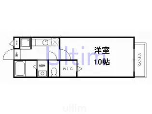 ラコリーヌ2【1階】の間取り