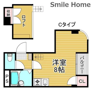 レガーレ玉出【1階】の間取り