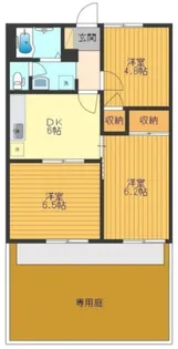 サンレイク中央【1階】の間取り