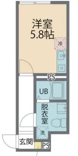 カインドネス南雪谷【1階】の間取り