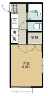 トモエコーポ【1階】の間取り