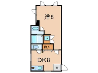 WING FURUYA【2階】の間取り