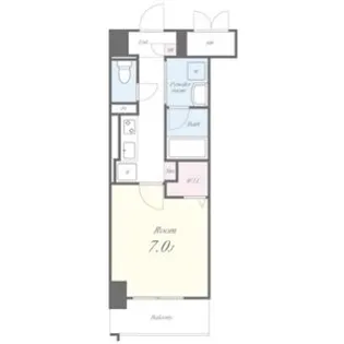 愛知県名古屋市中村区太閤通5【マンション】の間取り
