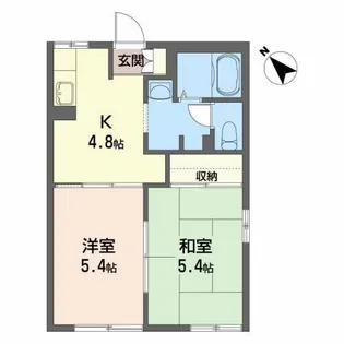 ディアス桜屋敷【1階】の間取り