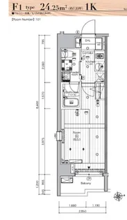 東京都豊島区高田2【マンション】の間取り