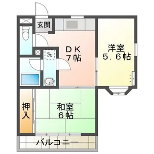 エクメーネ加藤V【2階】の間取り