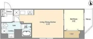 東京都墨田区立花6【マンション】の間取り