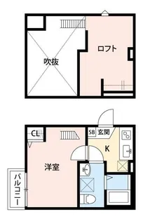 セルフィーユ【2階】の間取り