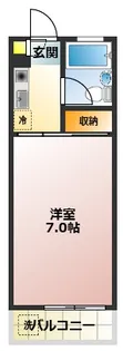 ローズ・ビーチ【1階】の間取り