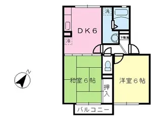 ソレイユIII【2階】の間取り