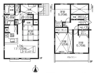 神奈川県横浜市旭区今宿2【一戸建】の間取り