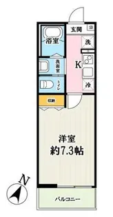 埼玉県さいたま市北区土呂町【アパート】の間取り