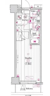 1Kの間取り画像