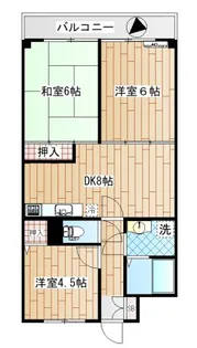 神奈川県川崎市宮前区南野川3【マンション】の間取り