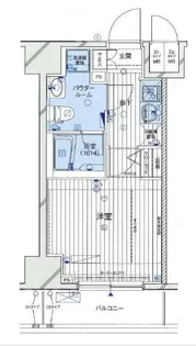 メインステージ両国駅前【5階】の間取り