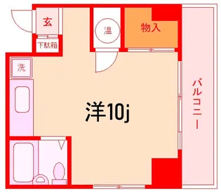 ライオンズマンション台町【1階】の間取り