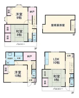 埼玉県川口市大字東本郷【一戸建】の間取り