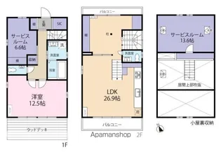 東京都武蔵野市吉祥寺北町3【一戸建】の間取り