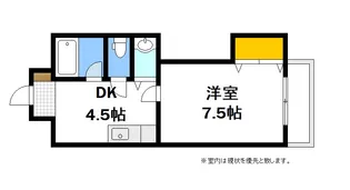 ヴェルマーレ中広【6階】の間取り