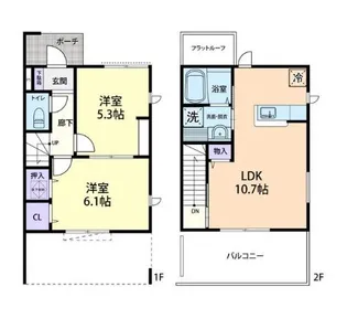 Cherry Blossomの間取り