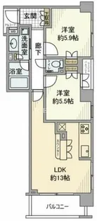 プレシス東神田【12階】の間取り