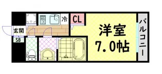 プロシード大阪NB3【3階】の間取り