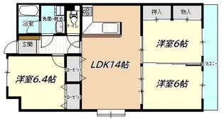 橋本ビル【3階】の間取り