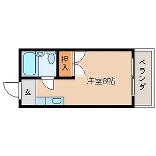 エム・ケイ3枚方公園【1階】の間取り