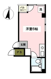 第三池ヶ谷ビル【5階】の間取り