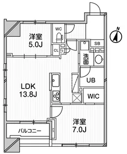 GRAN PASEO明大前-グランパセオ明大前-【6階】の間取り