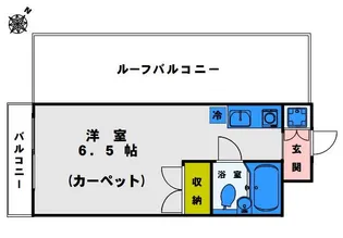 東京都新宿区高田馬場4【マンション】の間取り